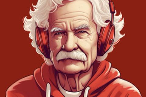 Logo for the American Vandal podcast