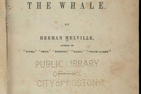 The Whale [Title page]” by Boston Public Library is licensed under CC BY 2.0.