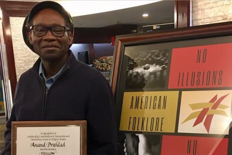 Anand Prahlad named Society Fellow by the American Folklore Society